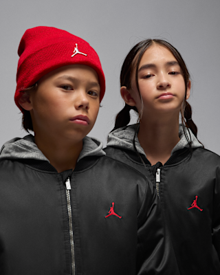NIKE公式】ジョーダン ジュニア ビッグ ロゴ フード付きボンバー